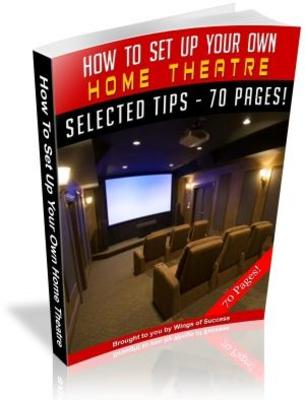 Product picture How To Set Up Your Own Home Theatre  (MRR)