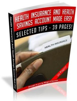 Product picture Health Insurance And Health Savings Account Made Easy  (MRR)