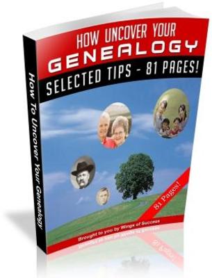 Product picture How To Uncover Your Genealogy  (MRR)