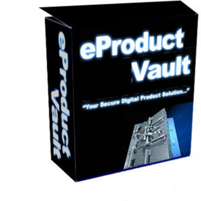 Product picture e-Product Vault: Protect Your Digital Files  (MRR)