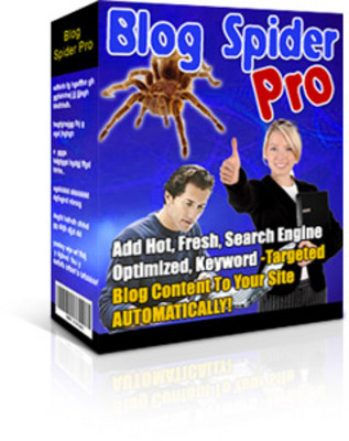 Product picture Blog Spider Pro: Your Auto-Website Builder