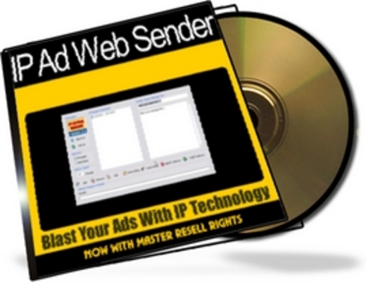 Product picture IP Ad Web Sender: Send advertising message to millions (MRR)