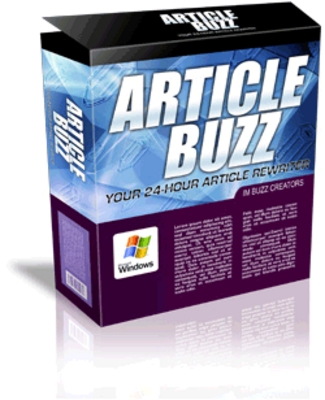 Product picture Article Buzz: article rewriting tool (MRR)