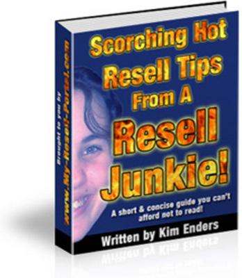 Product picture Scorching Hot Resell Tips From A Resell Junkie  (MRR)