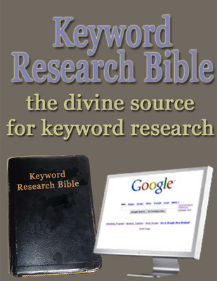 Product picture Keyword Research Bible (MRR)