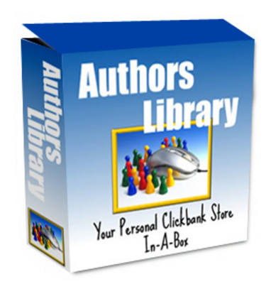 Product picture Authors Library: Your Own Instant Clickbank Store 