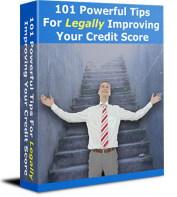 Product picture 101 Legitimate Tips for Boosting Your Credit Score (MRR)