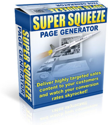 Product picture Super Squeeze Page Generator (MRR)