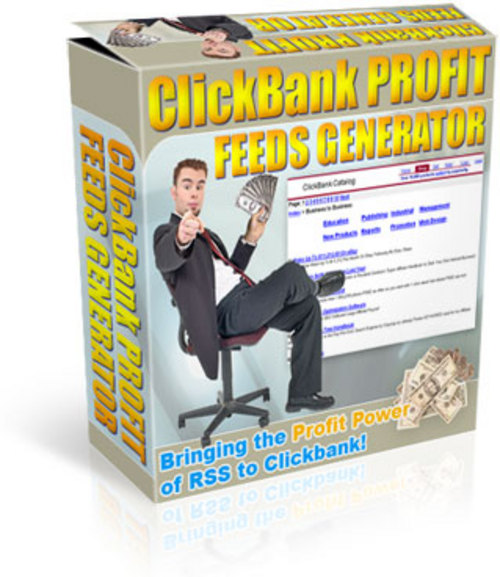Product picture Clickbank Profit Feeds Generator: Profit Power of RSS (MRR)