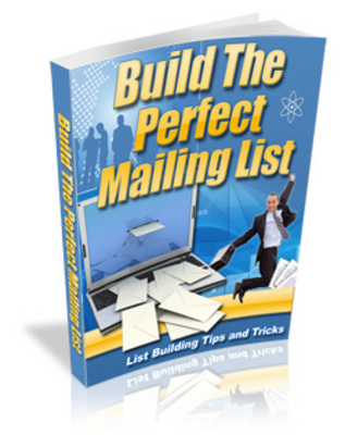 Product picture Building The Perfect Mailing List  (MRR)