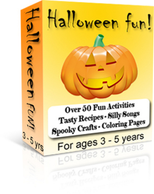 Product picture Halloween EBox Of Fun For Ages 3 - 5 (MRR)